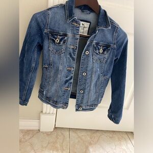 Abercrombie childrens denim jacket size 9-10